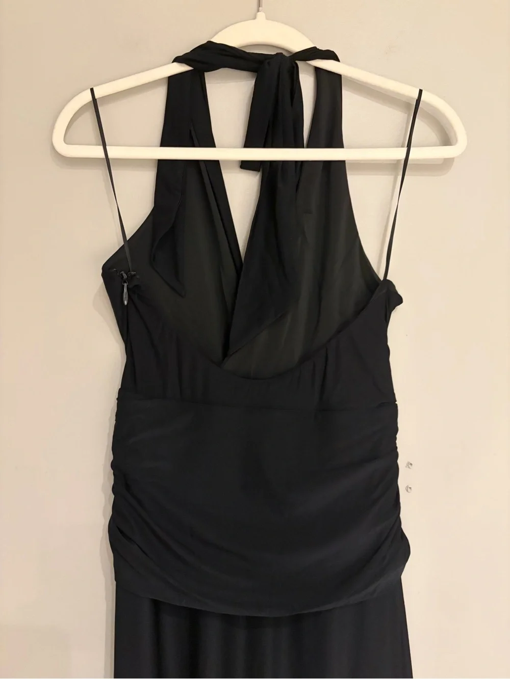 Abercrombie and Fitch Black Halter Wrap Maxi Dress - NWT Size Medium